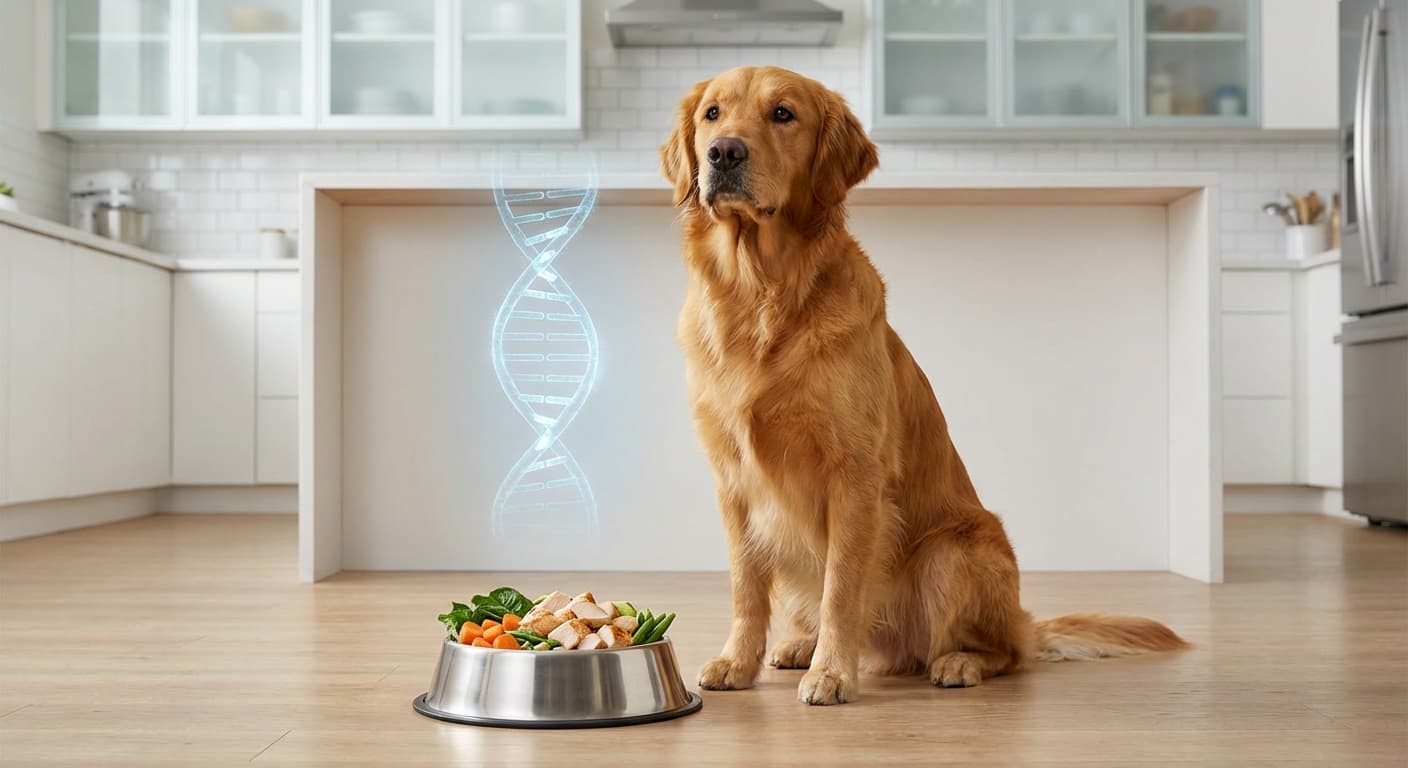 Hundeernährung nach DNA-Test: Genetik im Napf