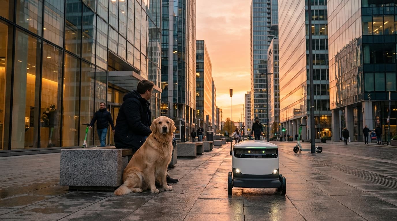 Smart City Training: Hund an Roboter & Drohnen gewöhnen